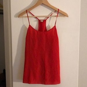 J Crew Cami Top Bright Red Get Pants Free!